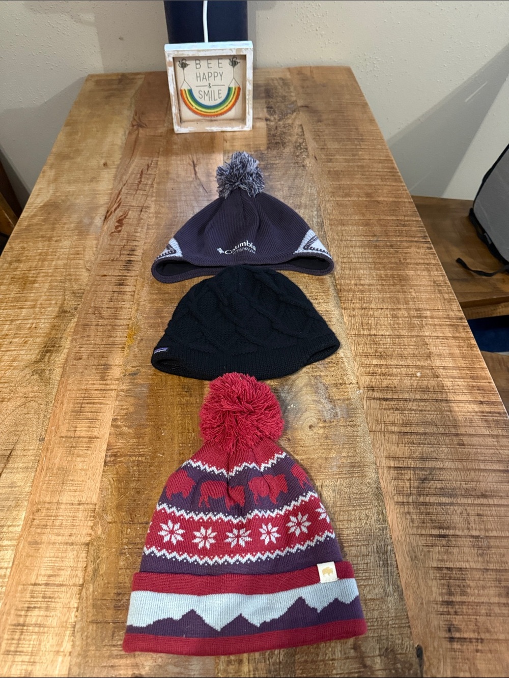 Patagonia, Columbia, Mountain khakis Beanie Trio Women’s